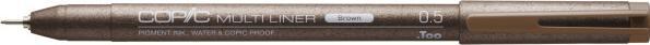 Actual product image Copic Multiliner brown 0,5mm (Brown)