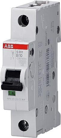 ABB Sicherungsautomat S200 10A 1-P Typ B 6kA