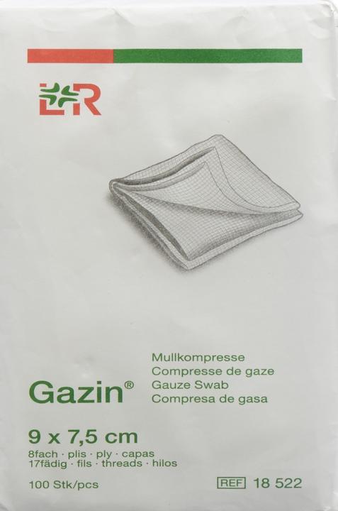 Immagine prodotto Gazin Mullkompressen 9x7.5cm 8-fach unsteril