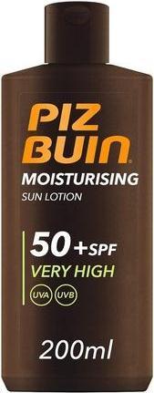Actual product image Piz Buin Moisturising (Sun lotion, SPF 50, 200 ml, 500 g)