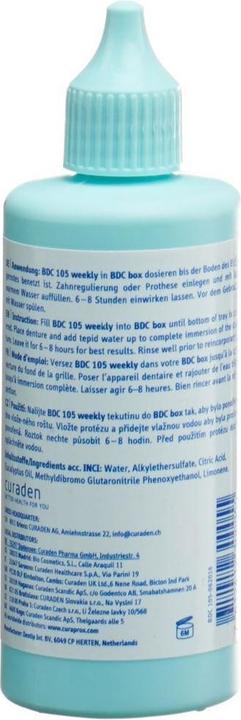 Produktbild Curaprox BDC 105 Weekly Konzentrat (100 ml, Mundspülung)