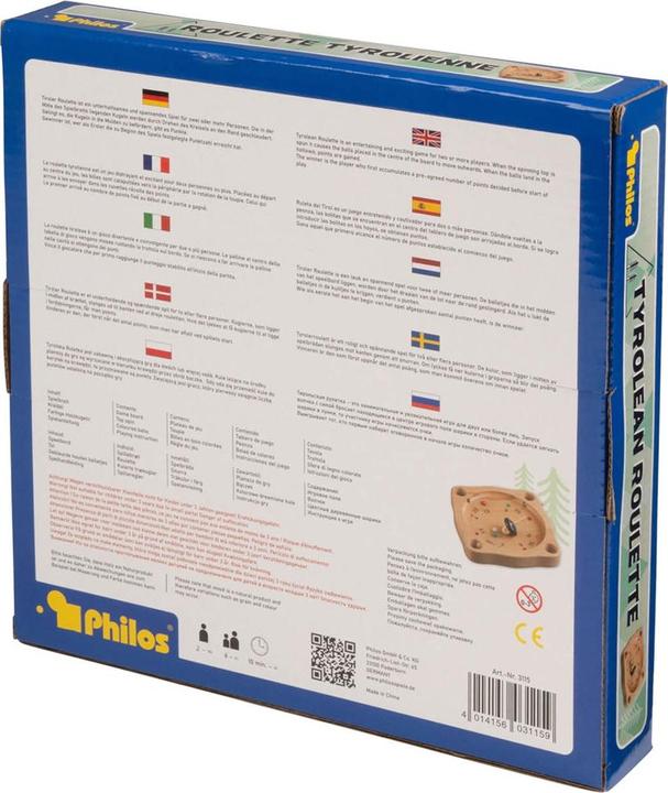 Produktbild Philos Tiroler Roulette (Deutsch, Französisch, Italienisch, Englisch)