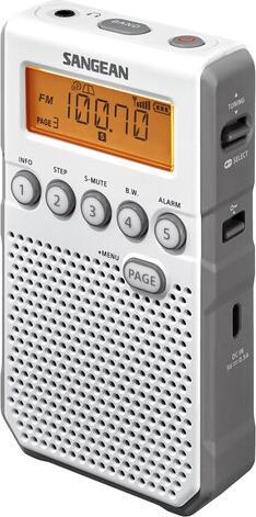 Image du produit Sangean DT-800 +BATT blanc-gris (FM)