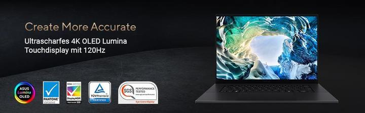 Immagine prodotto ASUS ProArt P16 (16", AMD Ryzen AI 9 HX 370, 32 GB, 1000 GB, DE)