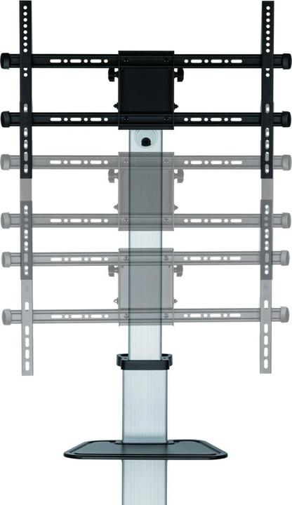 Produktbild Techly EFB TV Wagen fur LCD LED TV 93,98cm 37Zoll - 218,44cm 86Zoll mit einer Ablage (86", 50 kg)
