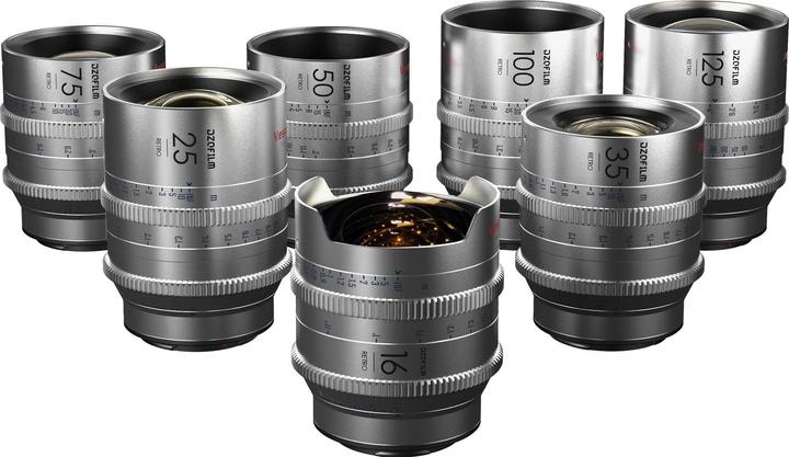 Dzofilm Vespid Retro 7-Lens Kit (16/25/35/50/75/100/125) (L-Mount, full size)