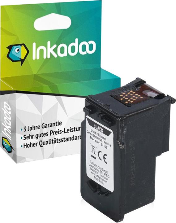 Produktbild Inkadoo Kompatibel Tinte für Canon Pixma MP 280 Series (BK)