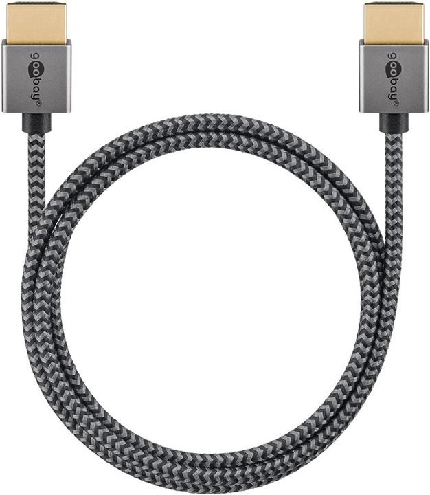 Produktbild Goobay Slim Ultra High-Speed HDMI-Kabel (0.50 m, HDMI)