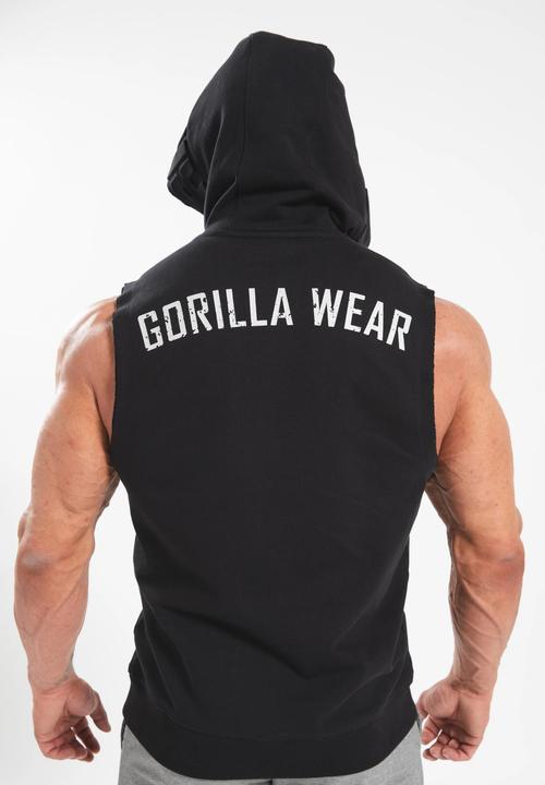 Immagine prodotto Gorilla Wear Marshall Sleeveless Hoodie - Schwarz (M)