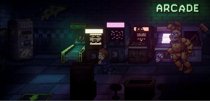 Produktbild iam8bit Five Nights at Freddys - Into the Pit (PS4, DE)