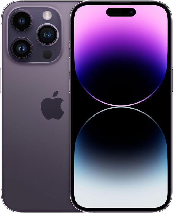 Actual product image Apple iPhone 14 Pro (1000 GB, Deep Purple, 6.10", SIM + eSIM, 48 Mpx, 5G)