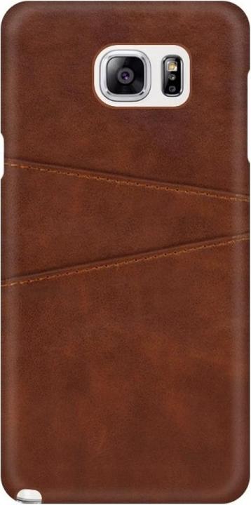 Image du produit Screenguard Samsung Galaxy S6 Edge CardCaddy Backcase en cuir avec porte-cartes (Samsung Galaxy S6 Edge)