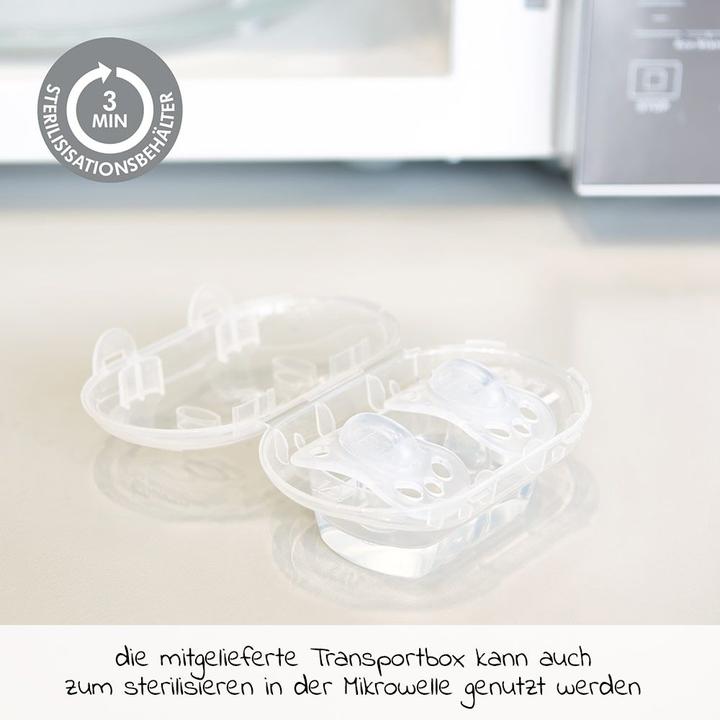 Image du produit Medela Baby Nuggi New Born 0-2 Transparent Uno (1 x, jusqu'à 2 M.)
