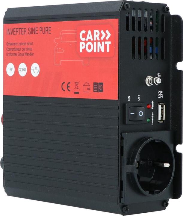 Immagine prodotto Carpoint Pure Sinus Omlichter 12V> 230 V 300W