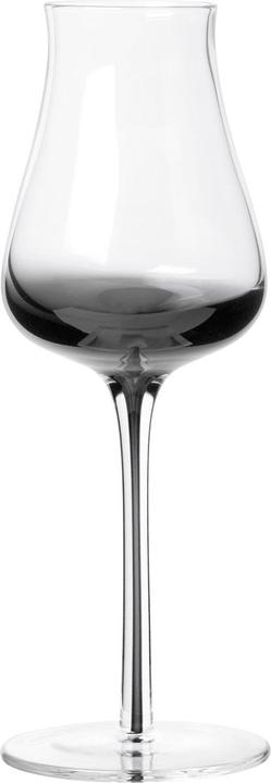 Actual product image Broste Copenhagen SMOKE Spirituosen Glas klar/grau 0,15l 4er Set (1.50 dl, 4 x, Shot glass)