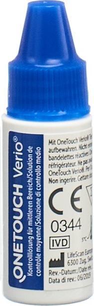 Actual product image OneTouch Kontrolllösung (Control solutions)