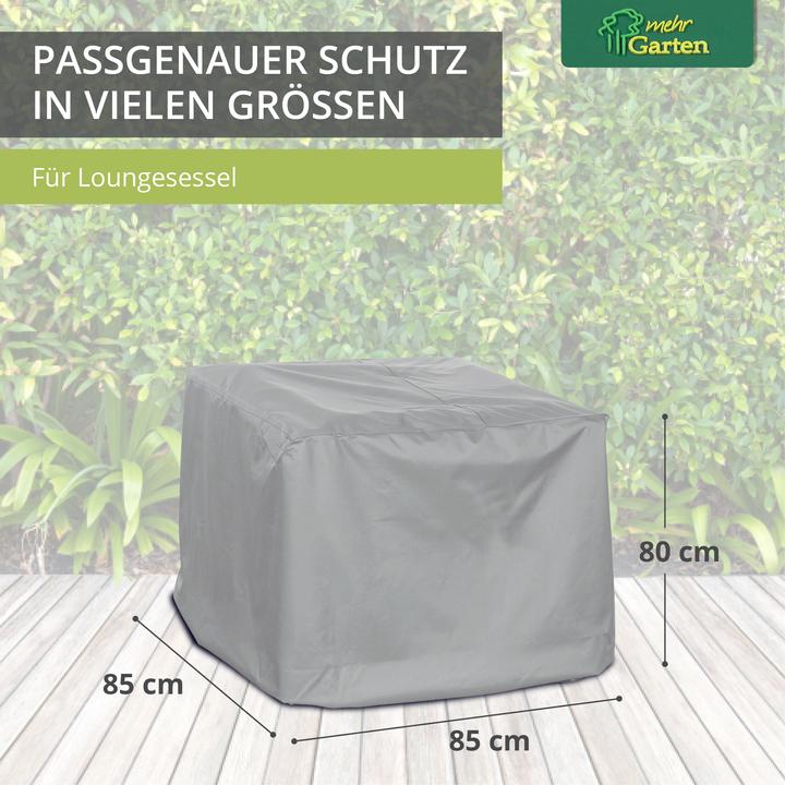 Actual product image Mehr Garten Protective cover for garden lounger | 100 x 100 x 80 cm | woven polyester PERMATEX de