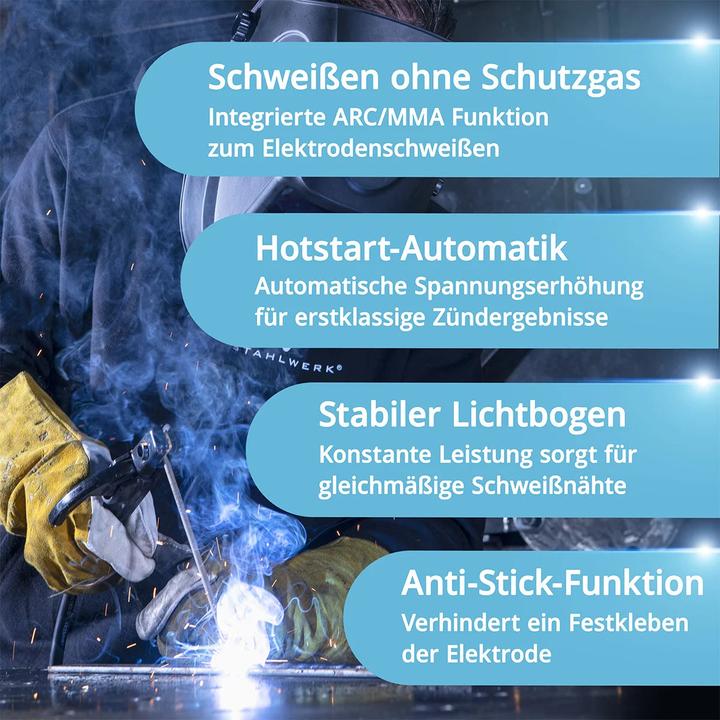Produktbild Stahlwerk Kombi Schweissgerät CTM-416 PULS 6-in-1 160 A