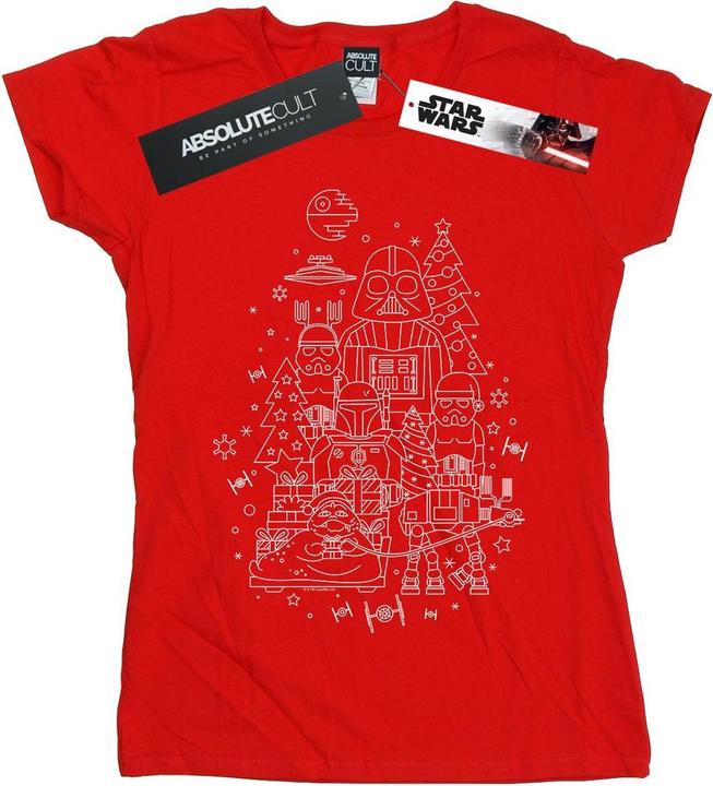 Star Wars Empire Christmas TShirt (L)