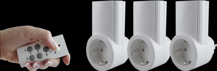 Immagine prodotto REV Set di prese radiocomandate Telecontrol 1+3 Azione