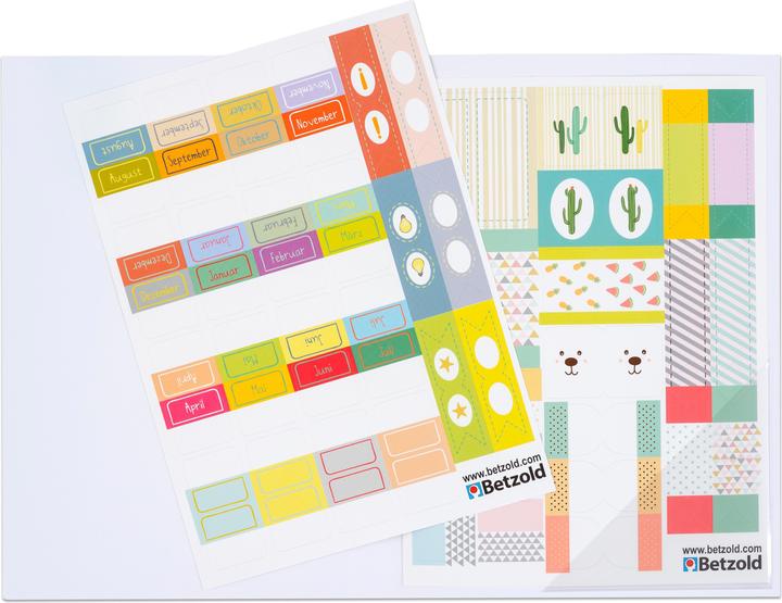 Produktbild Betzold Index-Sticker für Kalender und Planer