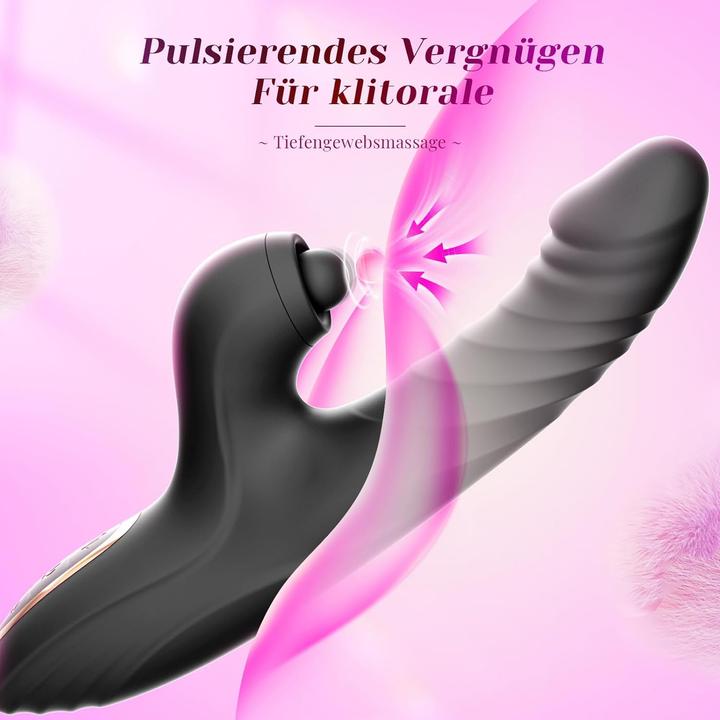 Produktbild Unikrealer Vibrations-Stossvibrator mit App-Steuerung