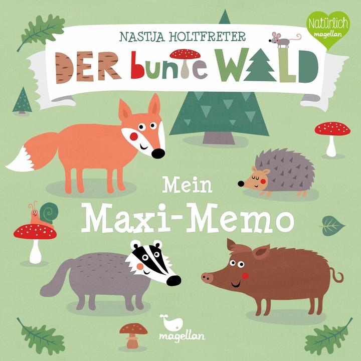 Produktbild Der bunte Wald - Mein Maxi-Memo (Deutsch)