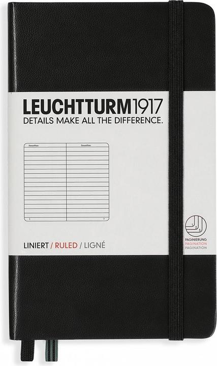 Actual product image Leuchtturm1917 Pocket, Hardcover (A6, Lined, Hardcover)