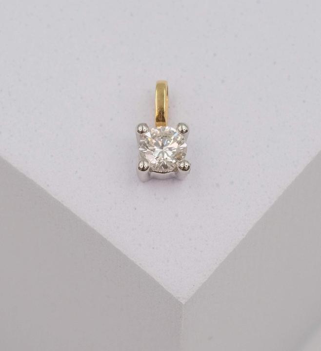 Image du produit Muau Pendentif monture 4 poignées (Or jaune 750, Argent 750)