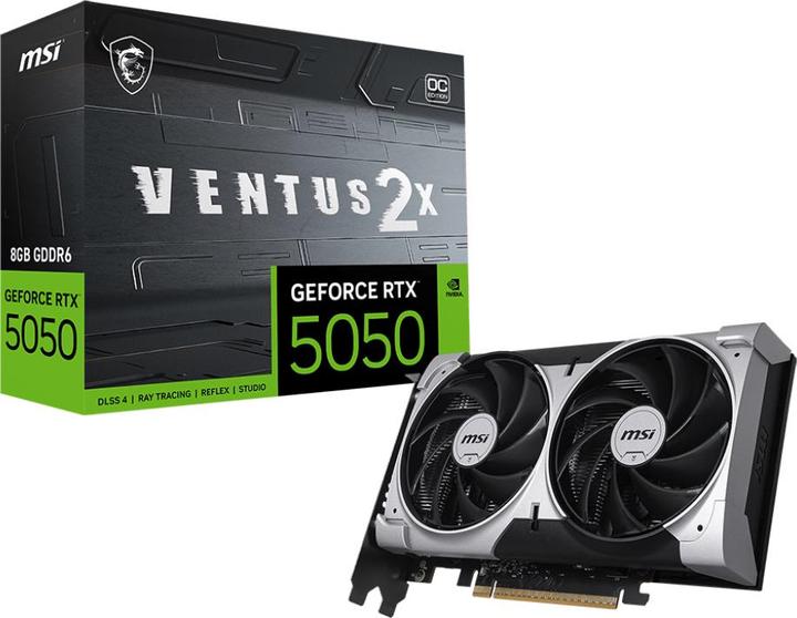 Immagine prodotto MSI RTX5050 8G VENTUS 2X OC 8GB GDDR6 HDMI 3xDP (8 GB)