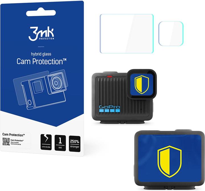 Actual product image 3MK Cam-Schutzglas für GoPro HERO 4K (2024)