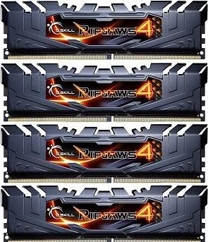 G.Skill Ripjaws 4 (4 x 8GB, 2400 MHz, DDR4-RAM, DIMM)