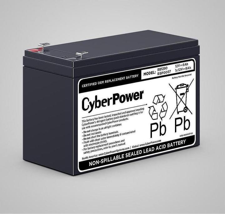 Actual product image Cyberpower Replacement Battery Pack RBP0007 for CP900EPFCLCD