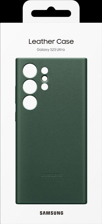 Actual product image Samsung Leather Case (Samsung Galaxy S23 Ultra)