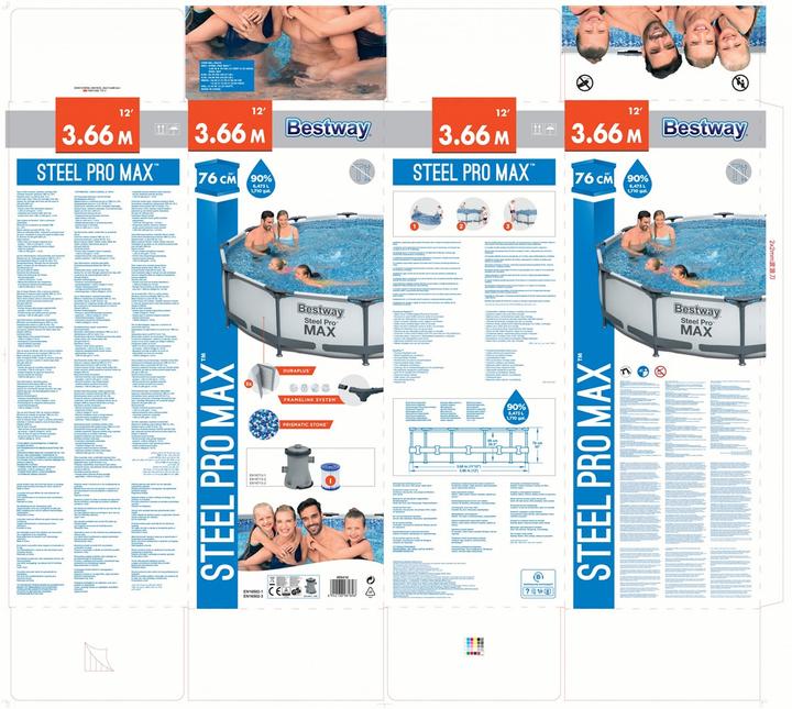 Actual product image Bestway Steel Pro Max Set (Ø 366 x 76 cm)