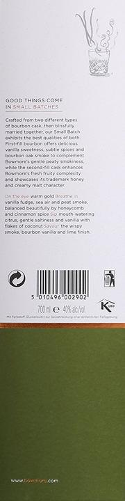 Actual product image Bowmore small batch (Single Malt, Scotch whisky, 1 x 70 cl)