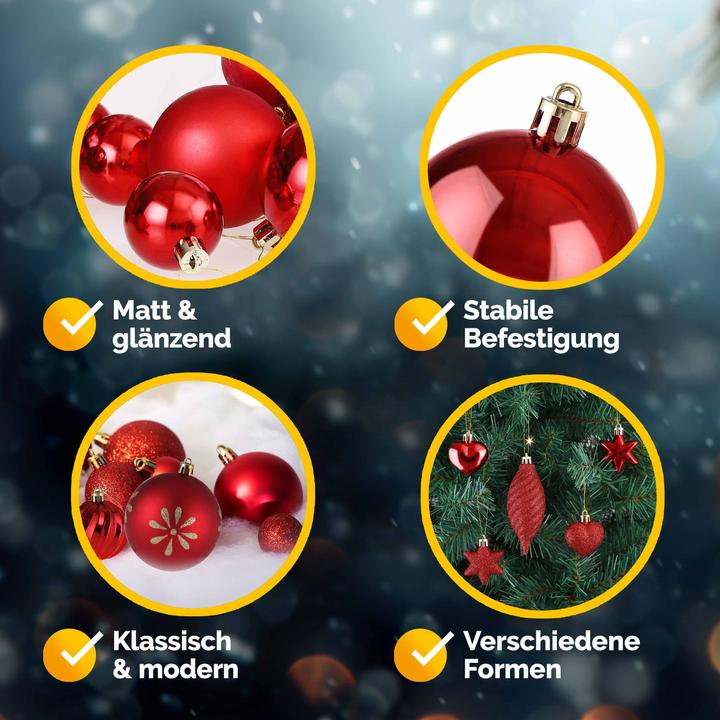 Immagine prodotto Deuba Addobbi per albero di Natale (103 -parte)