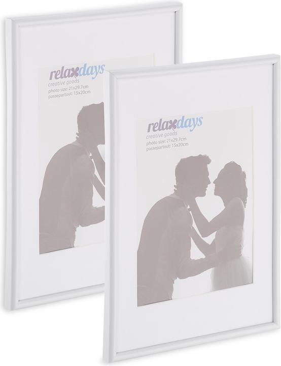 Productafbeelding Relaxdays 2x fotolijst (A4)