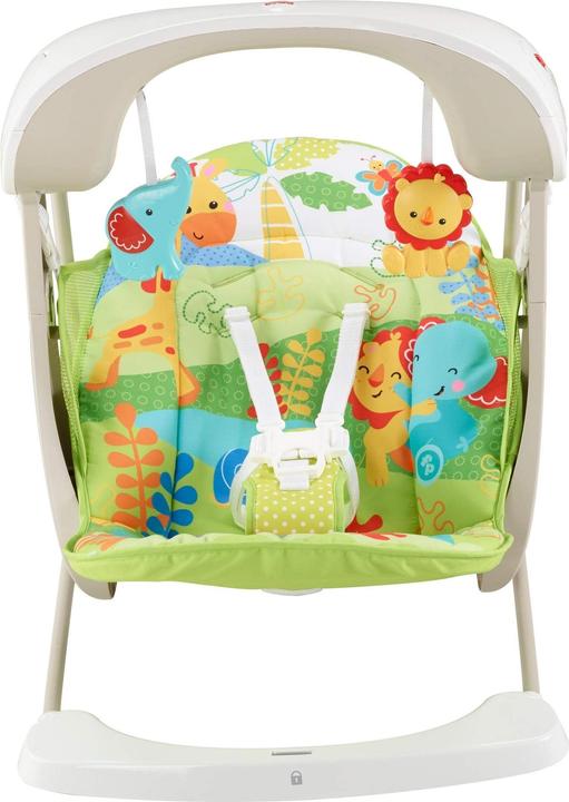 Fisher-Price Rainforest Friends Take-Along Swing & Seat