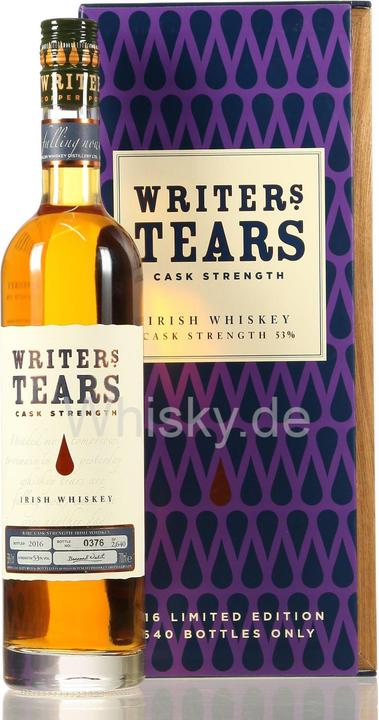 Actual product image Writers Tears Cask Strength (Irish whiskey, 1 x 70 cl)
