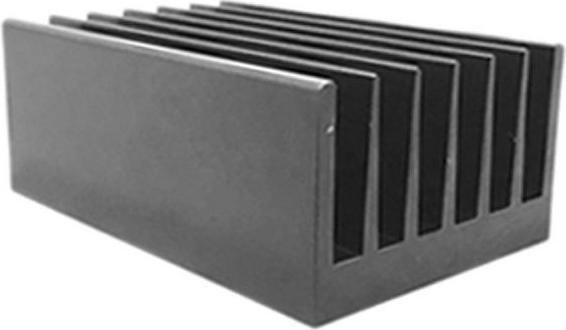 Productafbeelding Rs Pro ABL Components 100 Koellichamen voor universeel rechthoekig aluminium 0,4°C/W, 200mm x 66mm x 40mm