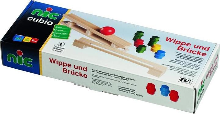 Produktbild NIC Cubio Multibahn Wippe + Brücke