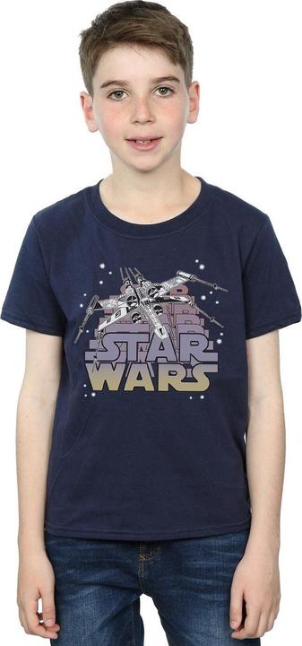Immagine prodotto Star Wars X-Wing Starfighter Maglietta Ragazzi (140, 146)