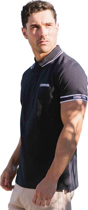 Produktbild Lambretta SS25 Poloshirt Ärmel mit Markenschriftzug (XL)