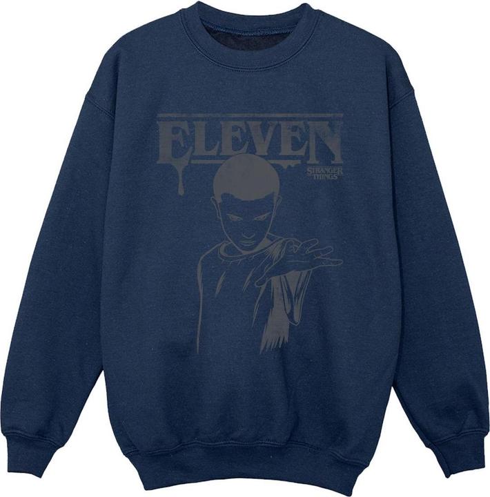 Netflix Stranger Things Dark Eleven Sweatshirt Jungen