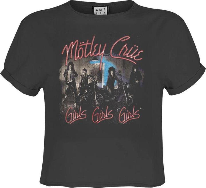 Immagine prodotto Amplified Girls Girls Girls Maglietta Corta Motley Crue Donna (XXL)