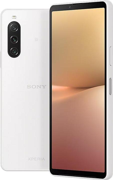 Image du produit Sony Xperia 10 V (128 Go, Blanc, 6.10", SIM + eSIM, 48 Mpx, 5G)