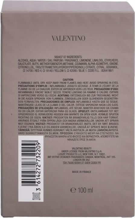 Actual product image Valentino Uomo (Eau de cologne, 100 ml)