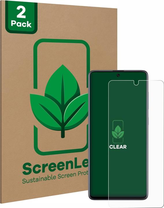 Image du produit ScreenLeaf Film de protection durable Protection d'écran Film clair transparent (2 pièce(s), Samsung Galaxy A71)