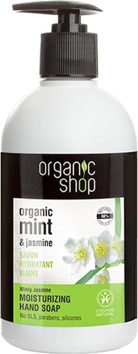 Actual product image Organic Shop Organic Minty Jasmine (Liquid soap, 500 ml)